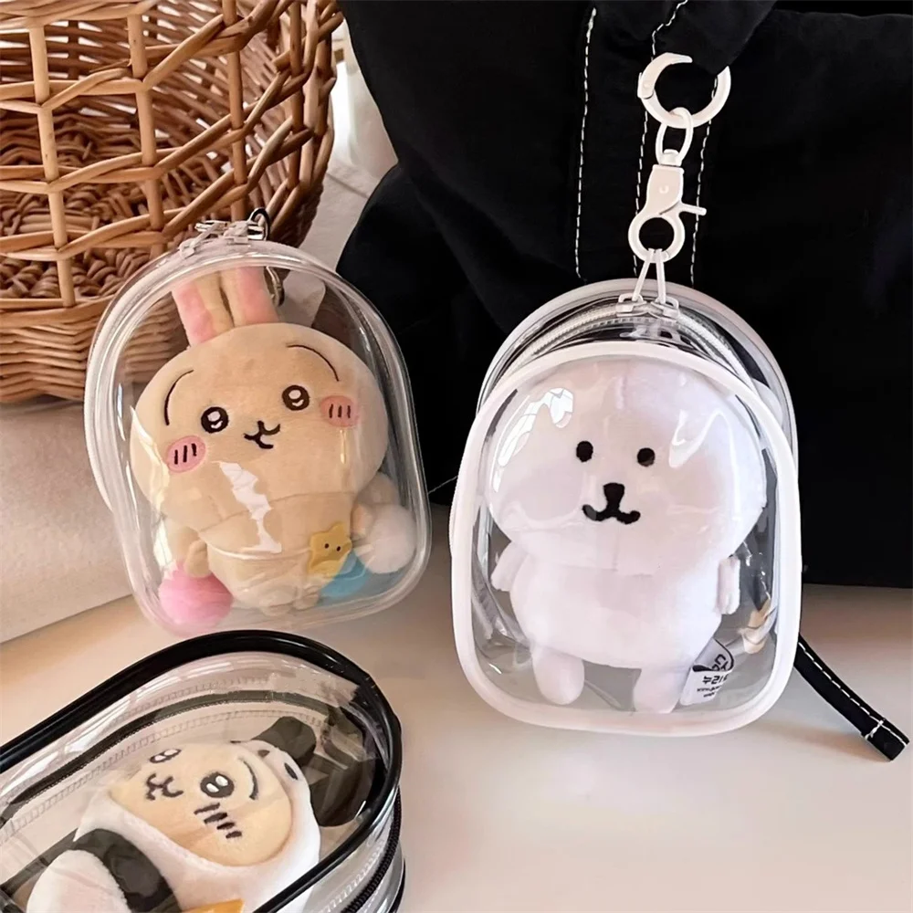 Novelty Gifts - Neue tragbare, transparente Aufbewahrungstasche mit Reißverschluss,