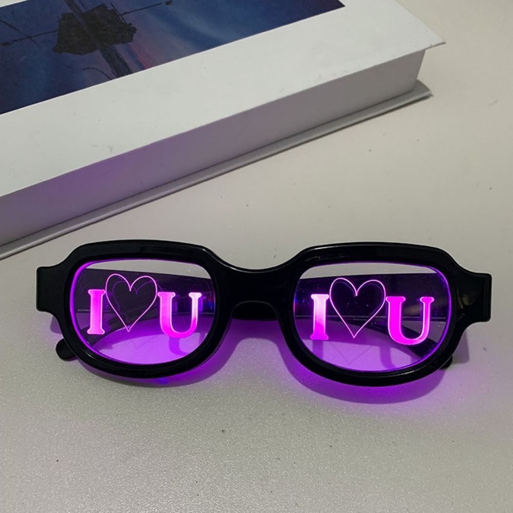 Spezialeffekt-LED-Brille, leuc – Glow In The Dark Party Glasses Bewertung und Preis