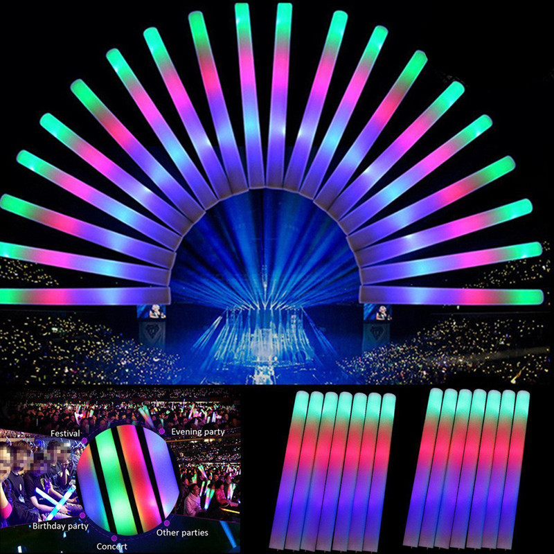 30 Stück Party-Dekoration, LED – Flashing Led Foam Sticks Party Bewertung und Preis