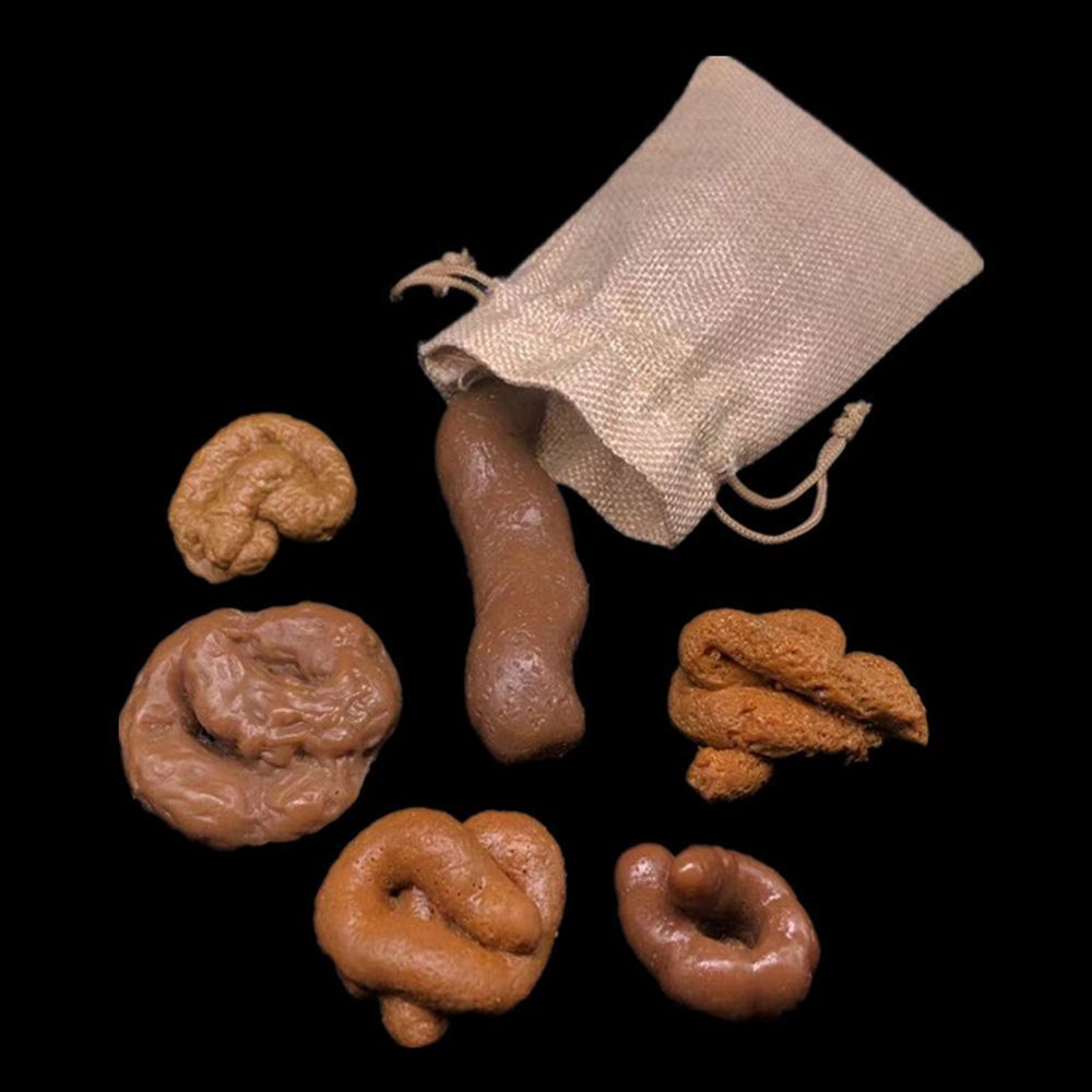 6 Stück Witz-Gadget Squish Foo – Fake Poop Gag Gift Bewertung und Preis