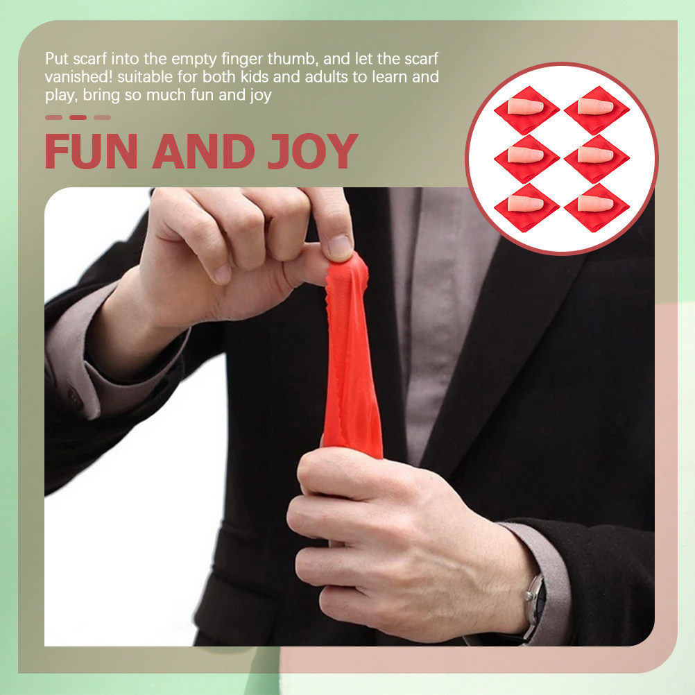 Verschwindende Seide Zaubertri – Thumb Tip Magic Trick Set Bewertung und Preis
