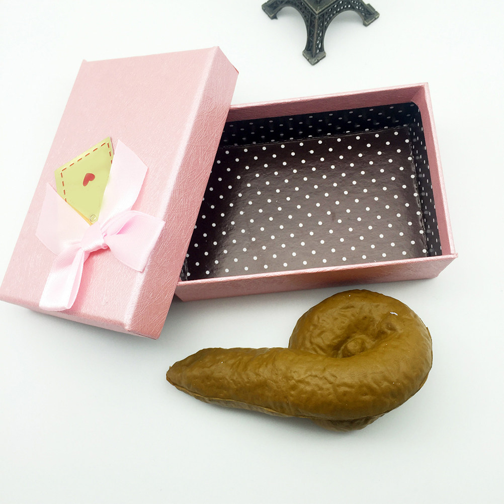 Realistischer Fake-Kot-Stressb – Fake Poop Gag Gift Bewertung und Preis